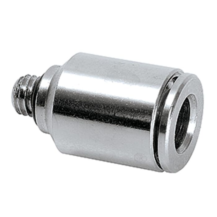 Perma Pluggable Hose Fitting M5a gerade, Schlauch 6 mm (Messing vern.) -