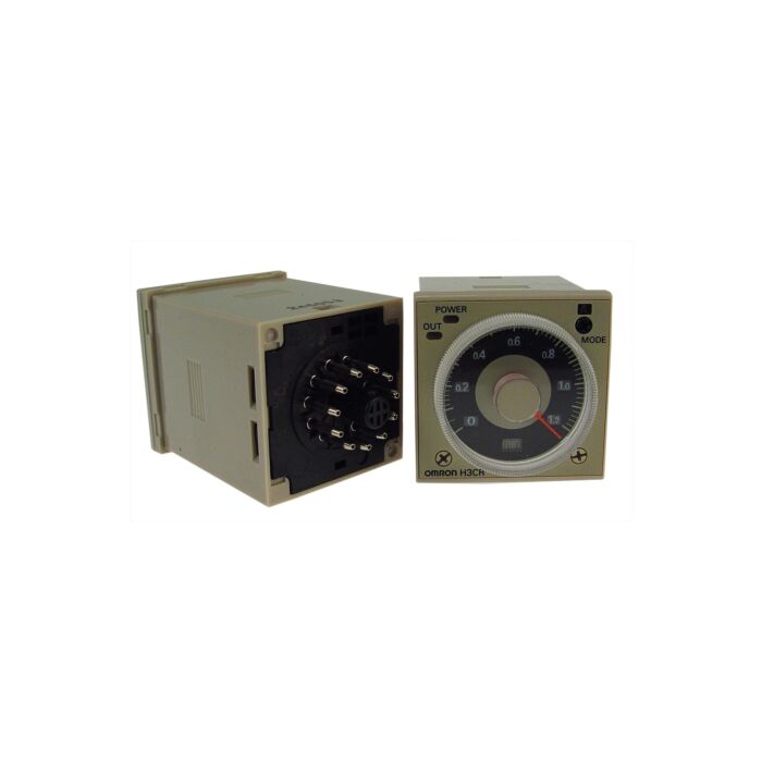 Omron Timer H3CR-A, 100-125V DC/100-240V AC, 0,05 sec - 300 hrs