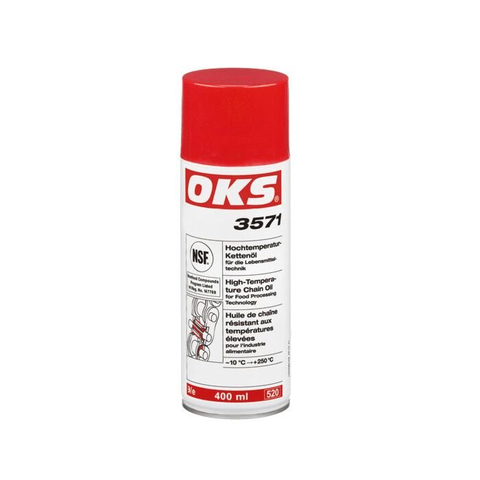 OKS High Temperature Chain Oil - No. 3571 Spray: 400 ml