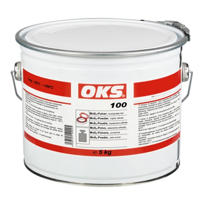OKS MoS2-Pulver, hochgradig rein - No. 100 Hobbock: 5 kg