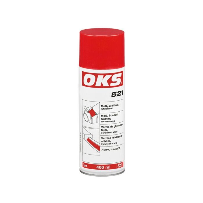 OKS MoS2-Gleitlack, lufthärtend - No. 521 Spray: 400 ml