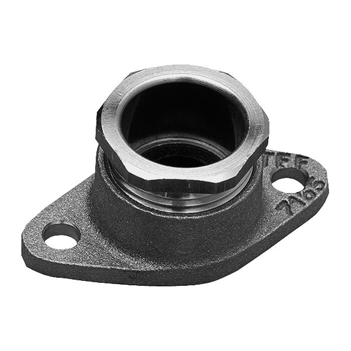 TEF 7162 Stuffing flange: 1/2" For Cable D8-12mm  Aluminium