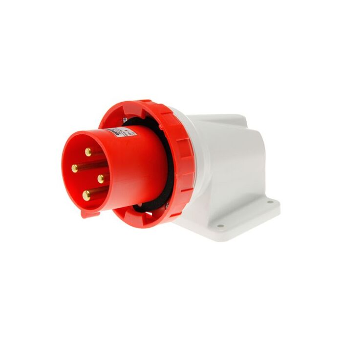 CEE Receptacle with Pins 380V 63A 3P+earth 6H, IP67