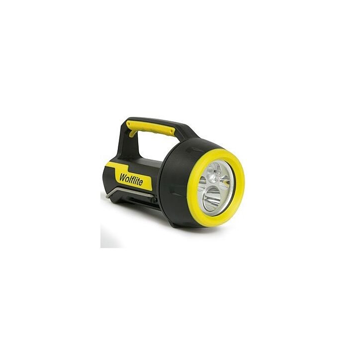 Wolflite Rechargeable LED Handlamp XT-70 with shoulder strap, Battery Lithium-Ion including "ATEX II 2 G Ex ib IIC T4 Gb" (Zones 1 & 2)