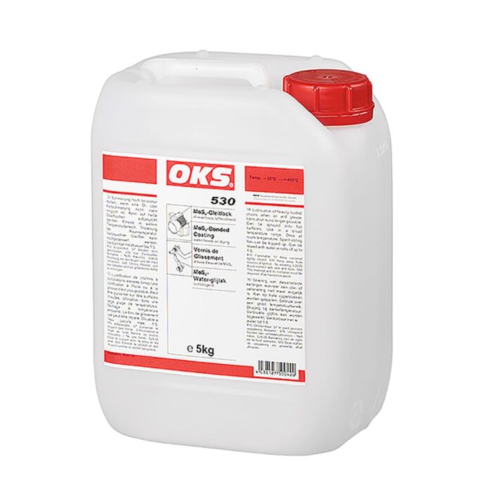 OKS MoS2-Gleitlack, Wasserbasis, lufttrocknend - No. 530 Kanister: 5 kg