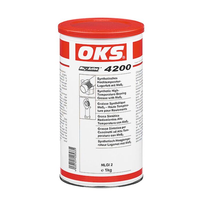 OKS Synthetisches Hochtemperatur-Lagerfett mit MoS2 - No. 4200 Dose: 1 kg