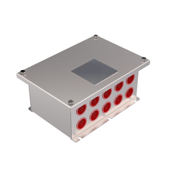TEF 1058 Marshalling box for local Field power distribution - 6mm2 - AISI316