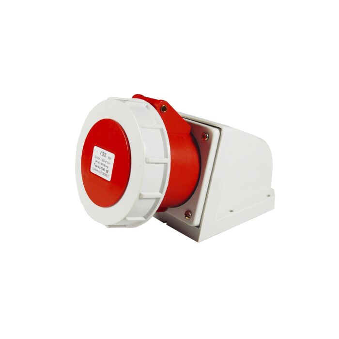CEE Receptacle 380V 32A 3P+earth 6H, IP67