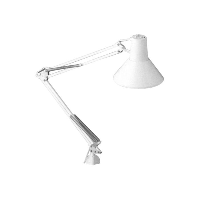 Chartroom fixture E27, elbow-hinge type, desk and wall-mounting