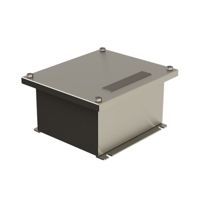 TEF 1058 Junction box Size 20 - Exe - IP66/67 - Electropolished - AISI316