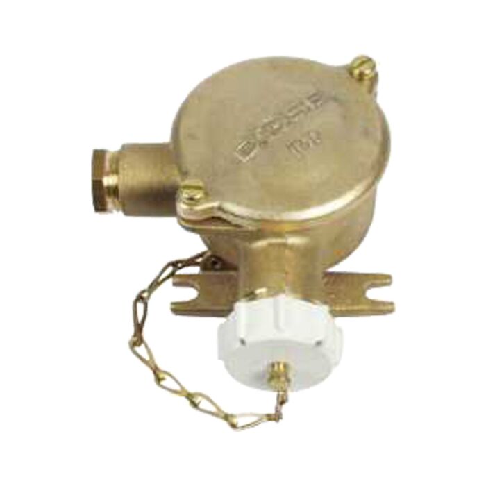 HNA cast brass receptacle for telephone 4-poles -0