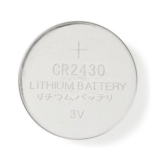 Button cell Lithium CR2430 3V Ø24x3,0mm