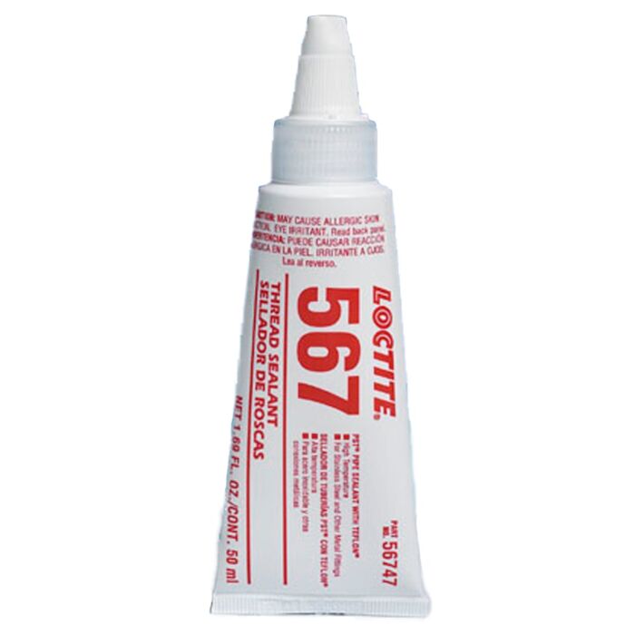 Loctite Off-white Methacrylate Threat Sealant 567 50 ml Tube