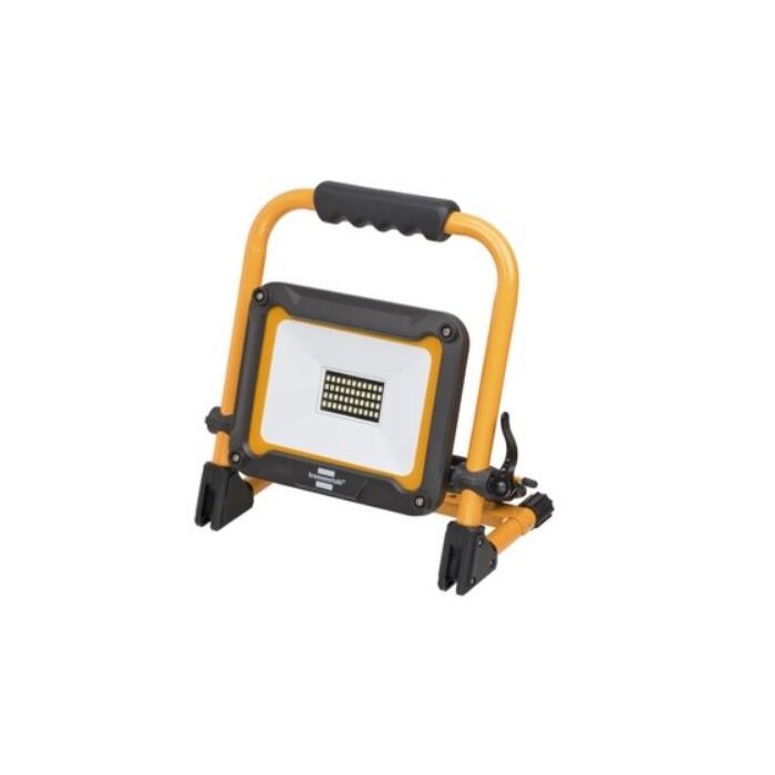 LED Portable Floodlight 30W daylight 230V AC, IP54 on floor stand with 3 mtr cable and plug