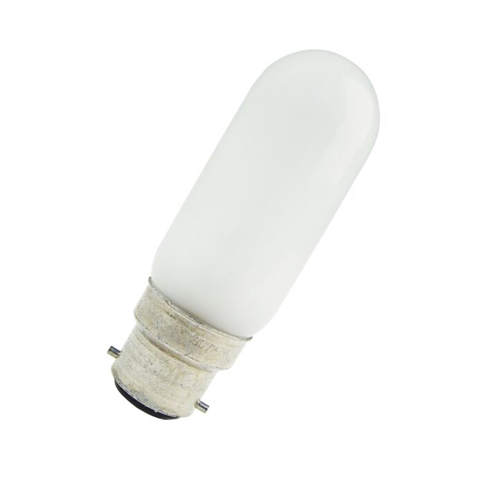 Tubular lamps 130V 25W B22 T30 frosted
