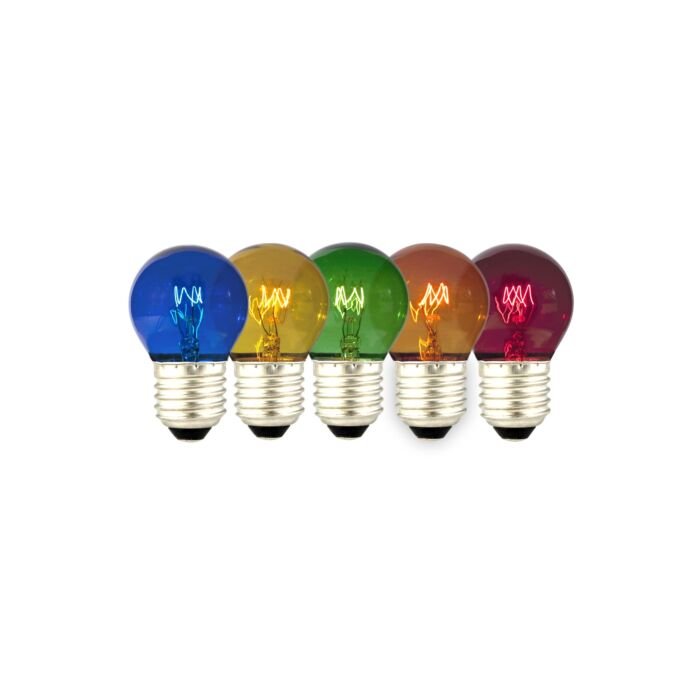 Party Ball Lamp tray 15W 240V E27 5 colours