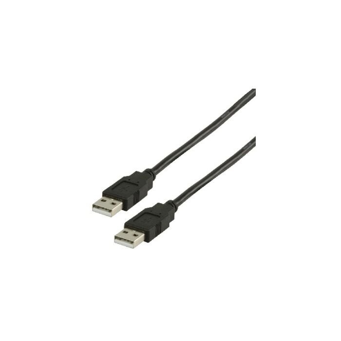 USB 2.0 cable A male - A male, 2,0 mtr