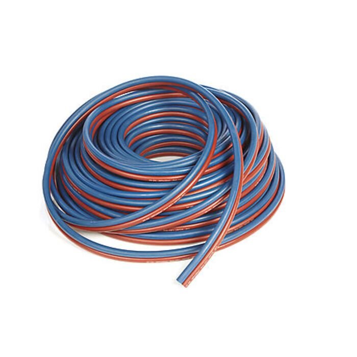 TWIN HOSE 2X9.0MM (3/8INCH) RED/BLUE,50 MTR COIL