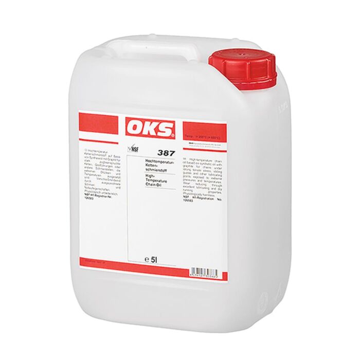 OKS Hochtemperatur-Kettenschmierstoff für die Lebensmitteltechnik - No. 387 Kanister: 5 l