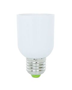 Reducing lampholder E27-E40 for lamp E40, white