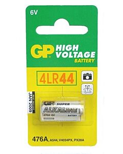 Alkaline Battery 4LR44 dia 13 x 25,1 mm, 6V