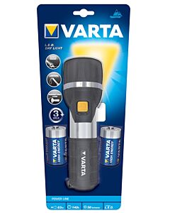 Varta Day Light LED Flashlight, including 2-cells D
