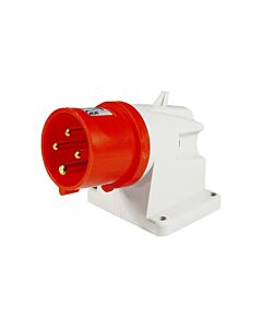 CEE Receptacle with Pins 380V 16A 4P+earth 6H, IP44