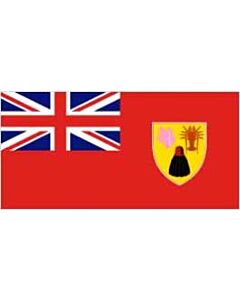 FLAG CIVIL ENSIGN, TURKS & CAICOS ISLANDS 3' X 4'