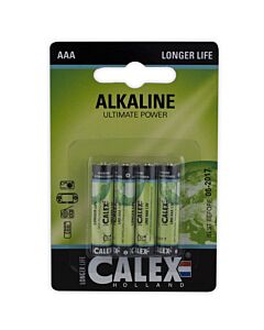 Alkaline Slim-penlite LR03/AAA 1,5V, blister 4 pcs