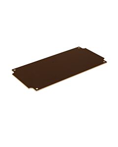 Mounting plate for box 120x80 mm