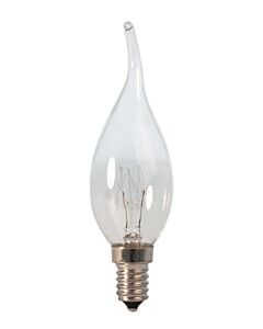 Tip Candle lamp 220-240V 10W 55lm E14 clear