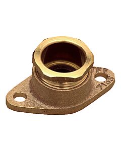 TEF 7162 Stuffing flange: 1/2" Cable D8-12mm Brass