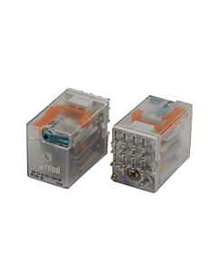 Mini Plug-in Relay 14-pins (4-pole c/over) 24V AC 5A