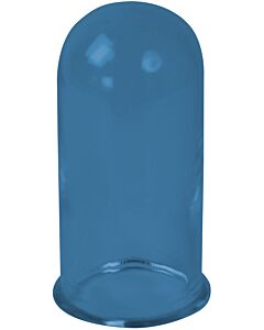 Dutch Standard spare glass globe 88x165mm, type 1021 blue