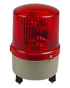 Rotating Beacon 220V AC Type CA Red with 3 bolts mounting
