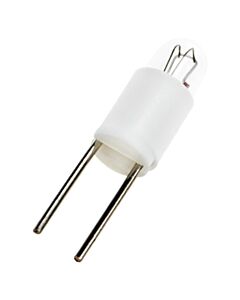 Subminiature lamp 28V 40mA T1 Bi-pin 3.2x9.5mm
