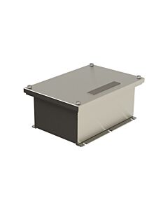 TEF 1058 Junction box Size 25 - Exe - IP66/67 - Bright chemical dip - AISI316