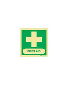 SAFETY SIGN FIRST AID, 200X150MM