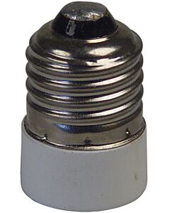 Reducing lampholder E27-E14, for lamp E14