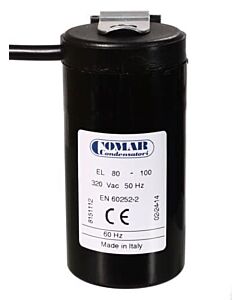 Capacitor 100 - 125 uF 320V with bolt/faston