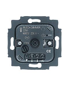 Busch-Jaeger Dimmer switch flush mounting 60-600VA, type 2250 U