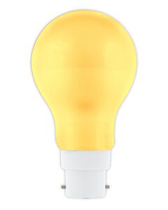 LED GLS-lamp A60 220-240V 1W 12lm B22 Yellow