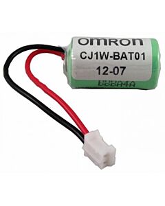 Battery Lithium (Omron) type CJ1W-BAT01.1, with cable/connector