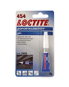 Loctite Instant Adhesive 454 3 g Tube / Blister