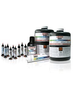 Loctite UV-härtender Acetoxy-Klebstoff SI 5091 300 ml Beutel a 2 Kartuschen