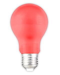 LED GLS-lamp A60 240V 1W 12lm E27 Red