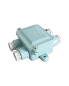 Japanese junction box Phenol Resin Square type 2M =0= with 4 cable glands