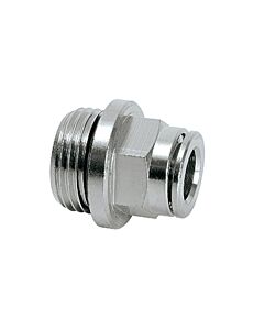 Perma Pluggable Hose Fitting G3/8a gerade, Schlauch 8 mm (Messing vern.) -
