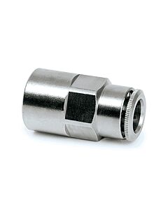 Perma Pluggable Hose Fitting G1/4i gerade, Schlauch 8 mm (Messing vern.) -