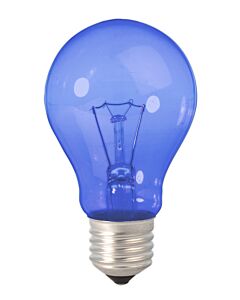Coloured GLS-lamp 240V 25W E27 Blue